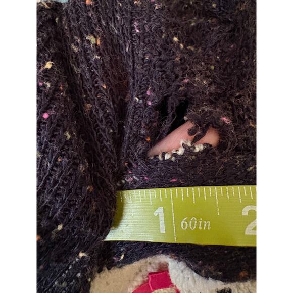 Vintage Heartworks Teddy Bear Cardigan Child Small USA Knit Kids 90s - Picture 7 of 7